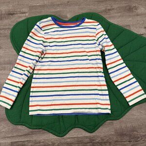 Mini Boden Boys 7-8 Striped Long Sleeve Tee